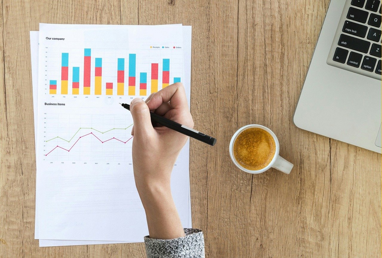 audit, chart, graph